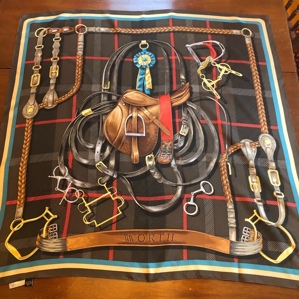 Worth silk scarf